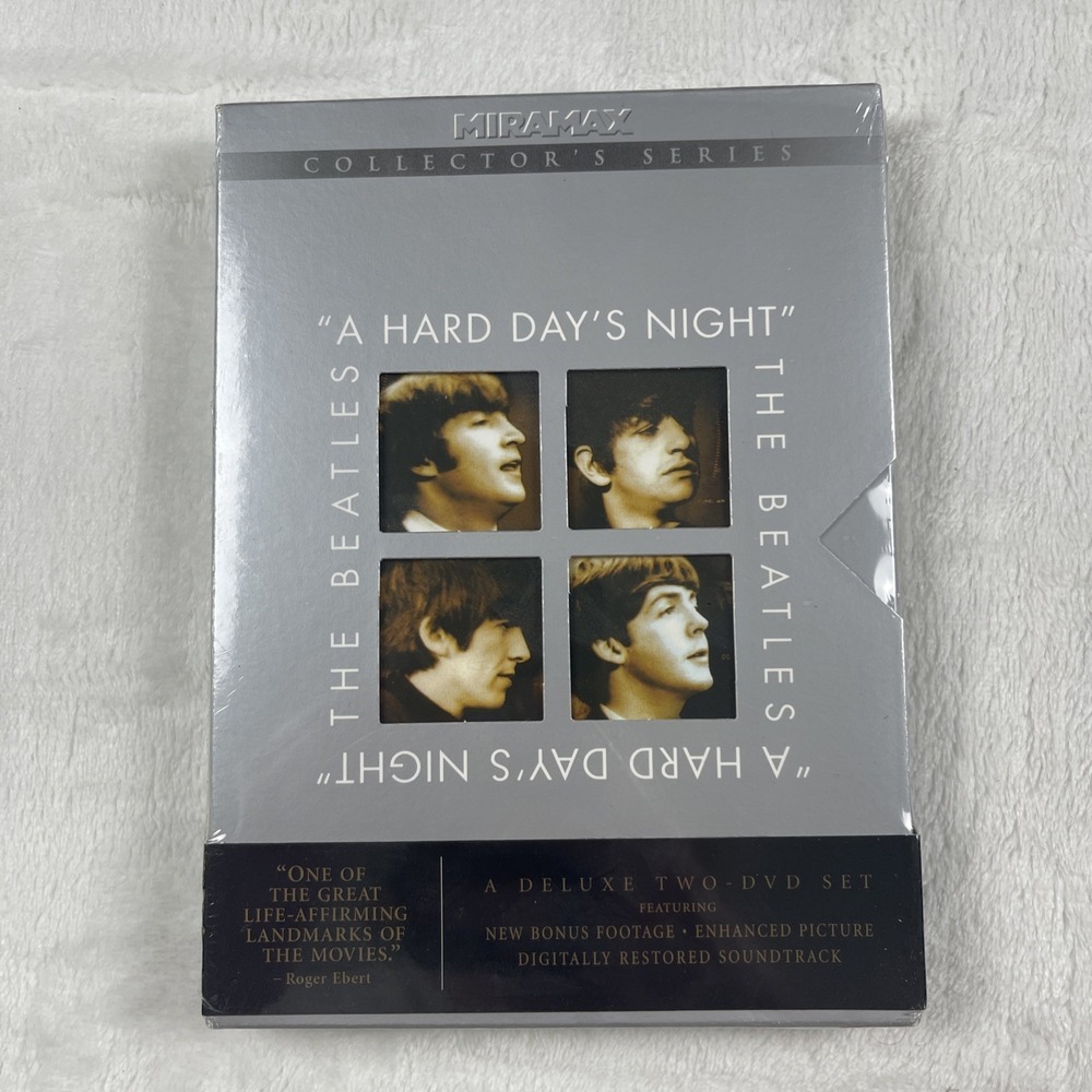 A Hard Day's Night Beatles DVD 2-Disc Deluxe Edition NEW Sealed OOP